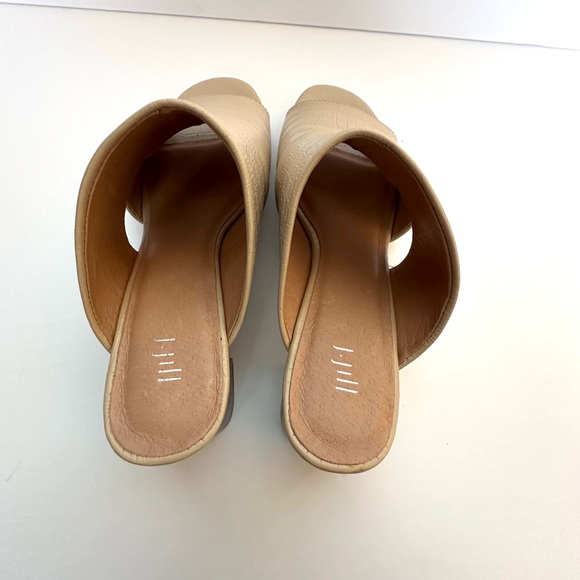 J. Jill Maelynn Block-Heel Mules in Neutral Croc Size 9 - Picture 4 of 6